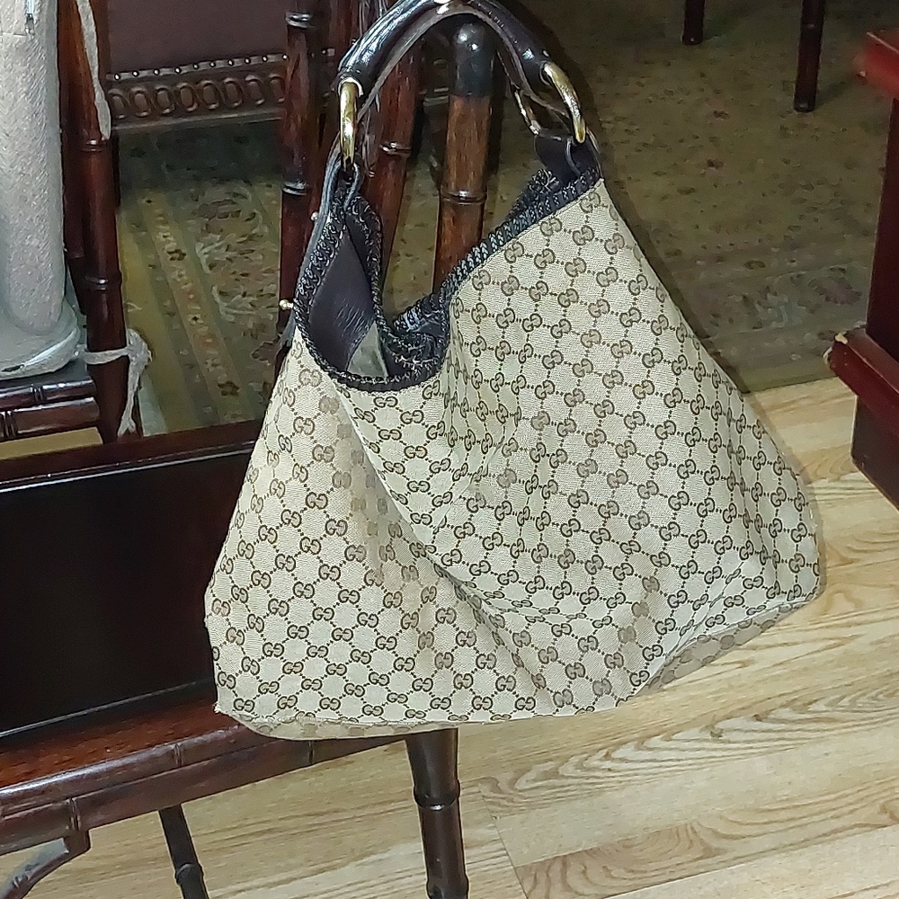 GUCCI LARGE HORSEBIT HOBO BAG - Picture 2 of 12